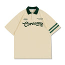 American Retro POLO - Apricot / L - Baggy