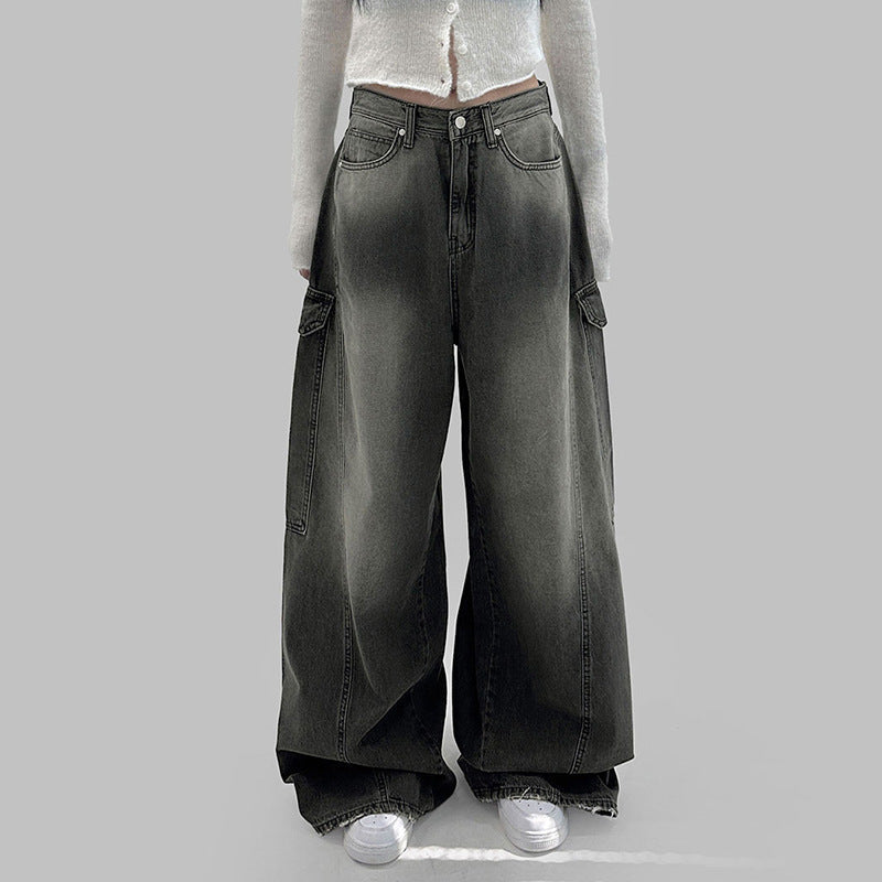 High Waist Wide Legs Jeans For Women