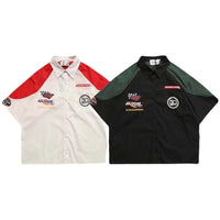 Hip Hop Racing Shirt - Baggy