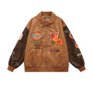 Lapel Loose Casual Couple Jacket - Amber MY19 / L - Baggy