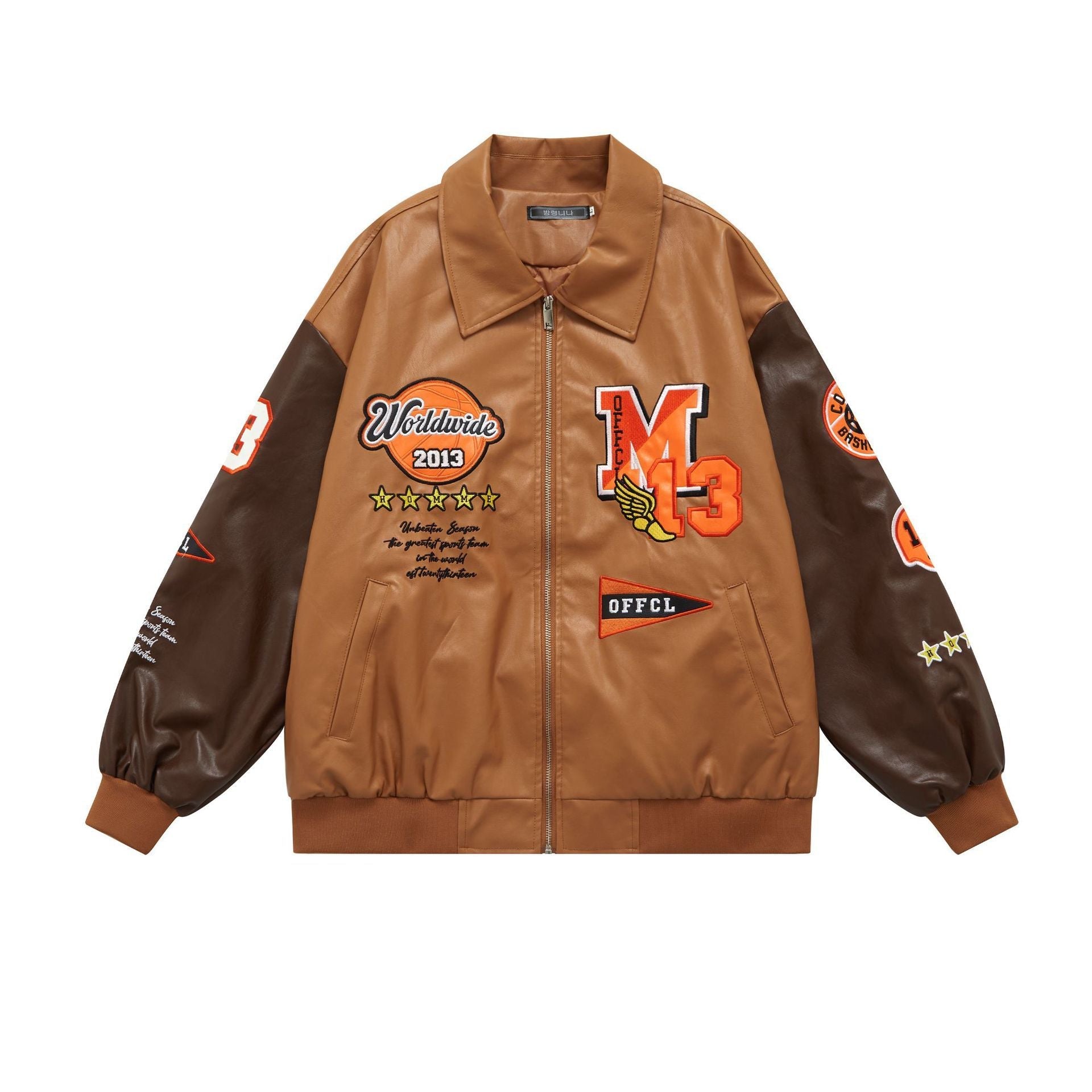 Lapel Loose Casual Couple Jacket - Amber MY19 / L - Baggy