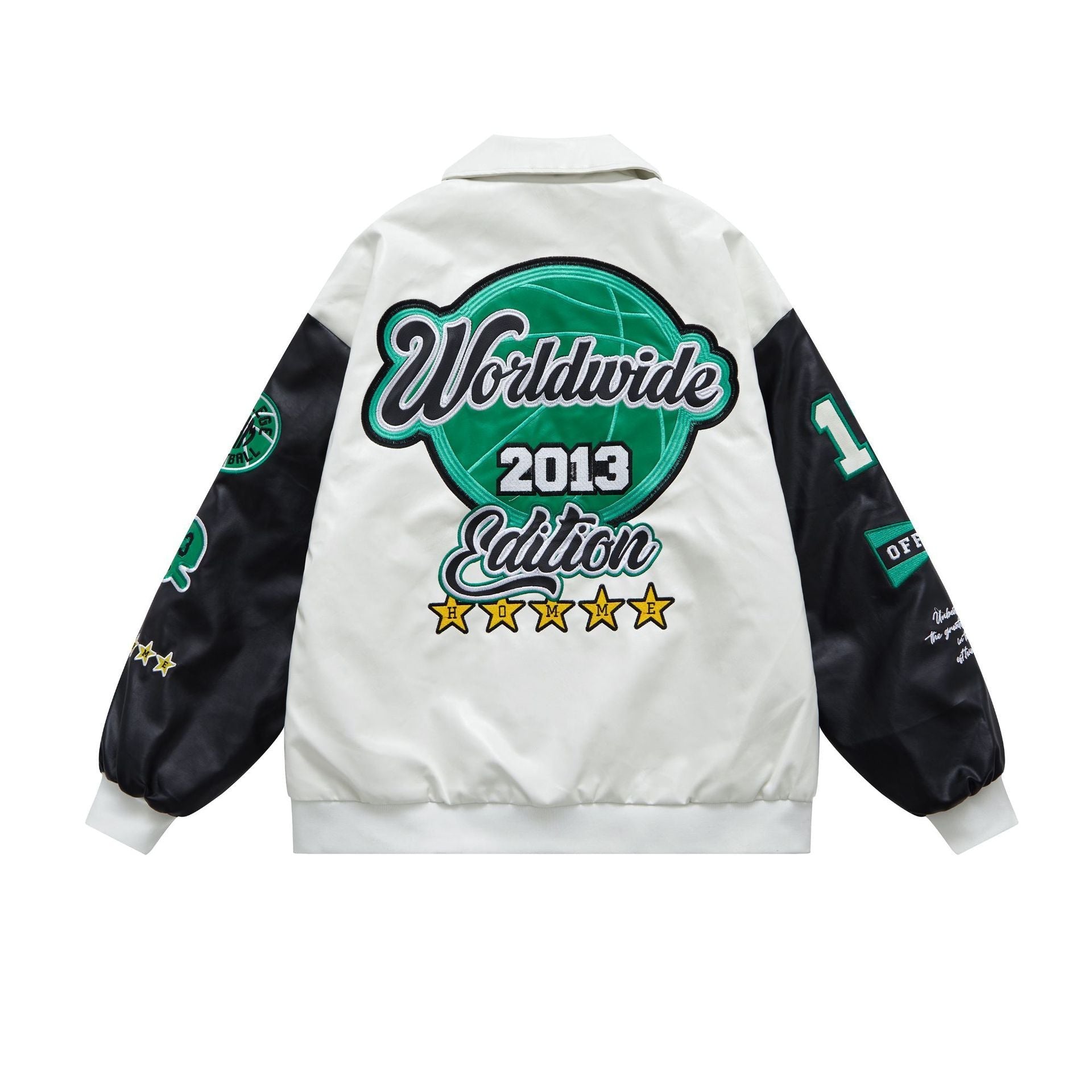 Lapel Loose Casual Couple Jacket - Baggy