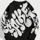 Loose American Sweater - Black / L - sweater