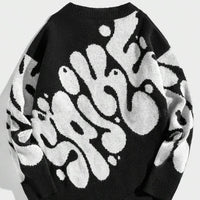 Loose American Sweater - Black / L - sweater