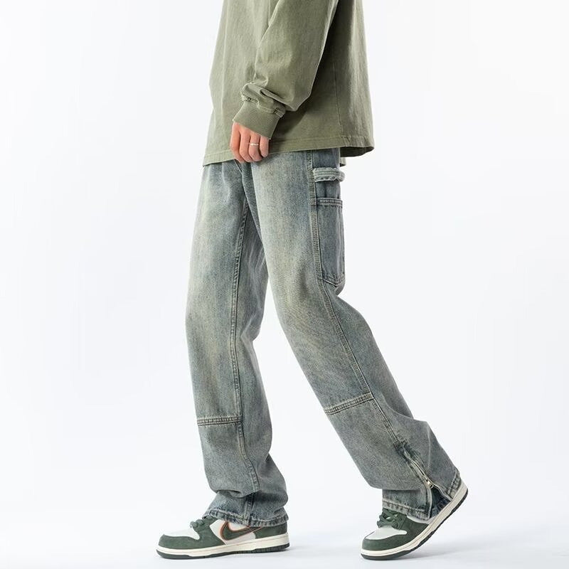 Men’s Fashion Retro Trousers - Baggy