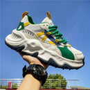 Summer Casual Sneaker Breathable Running Shoes - H0139 White And Green / 39 - Schuhe