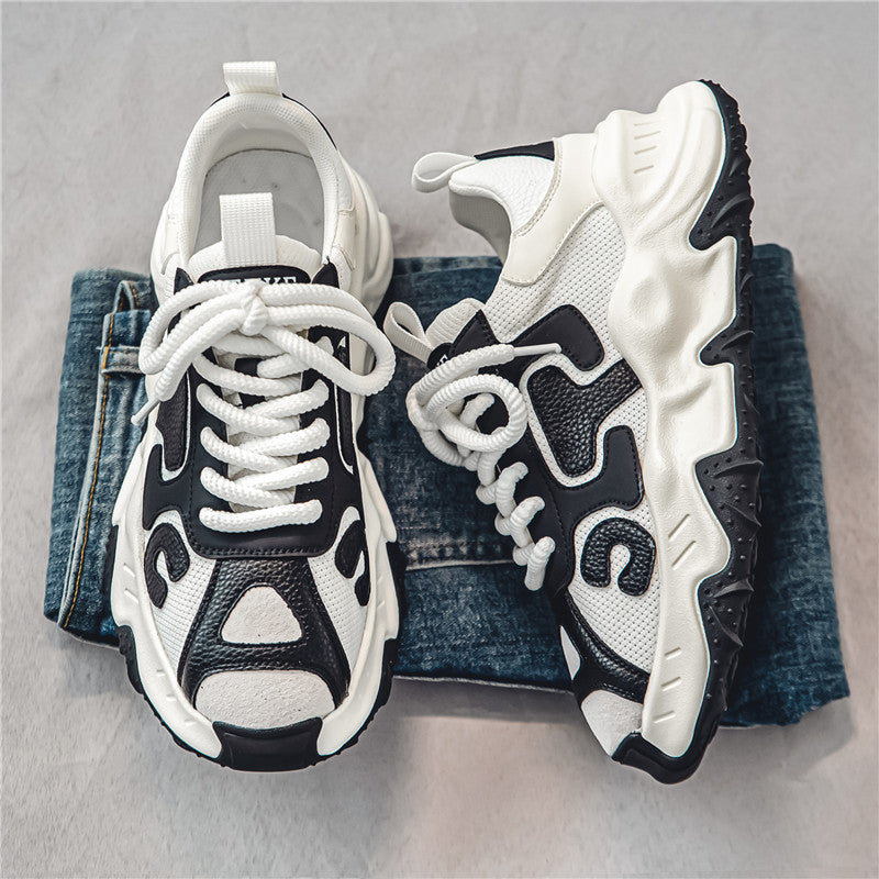 Summer Casual Sneaker Breathable Running Shoes - H0140 White And Black / 39 - Schuhe