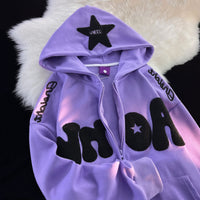 Triple Star - Purple / L - Hoodie