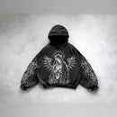 Vintage Skull Hoodie - Hoodie