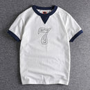 Washed Cotton T-shirt - Baggy