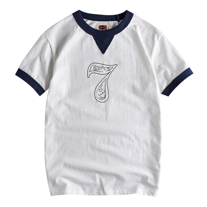 Washed Cotton T-shirt - Baggy