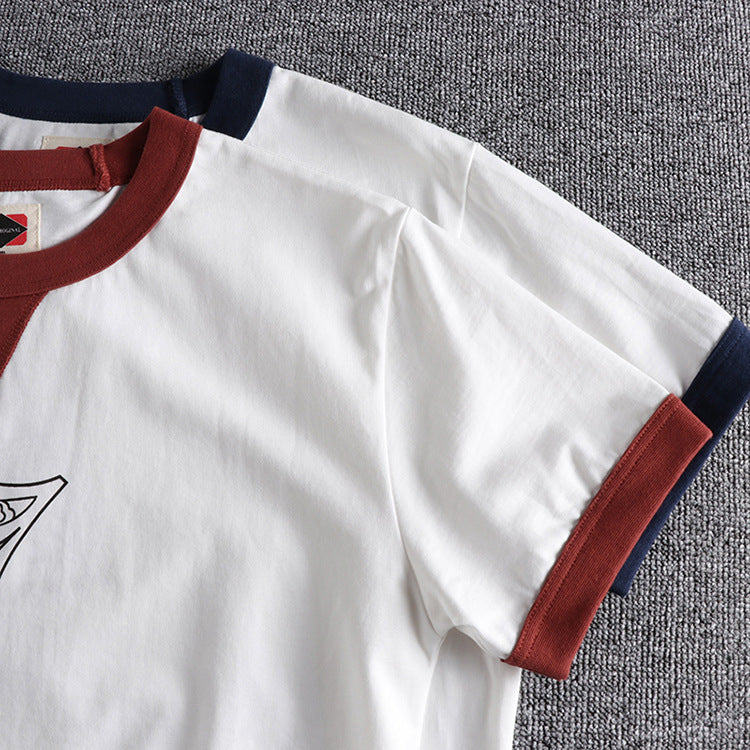 Washed Cotton T-shirt - Baggy