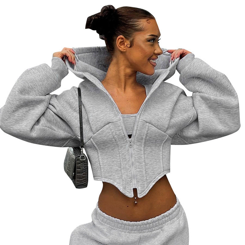 Women’s Clothing Long-sleeve Zipper - Baggy